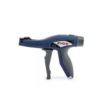 HellermannTyton EVO9iSP-MET/PL-BU herramienta para bridas azul-gris 110-88002