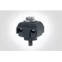 HellermannTyton 435-01558 soporte autoadhesivo de acero para bridas, negro, 19 x 19 mm, para bridas de 4,8 mm, 100 uds.