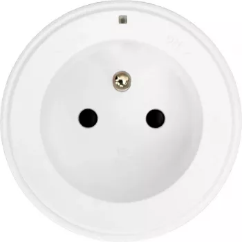 Synergy 21 MODULRAIL módulo de toma de corriente tipo E+ (francesa) blanca 16A 250V S21-MR017