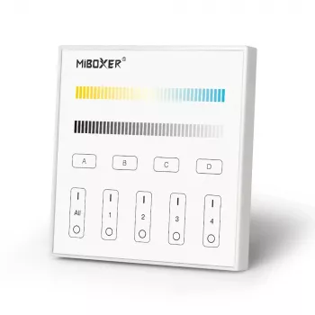 Miboxer LED Smart DALI panel táctil de temperatura de color DT8 (DP2S)