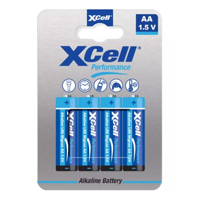 XCell pila alcalina de manganeso AA LR6 1,5V 136150