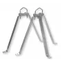 WEIß MHZ4060 kit de soporte de pared de acero 40cm (39064)
