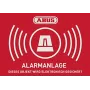 ABUS pegatina de advertencia de alarma con logo 148 x 105 mm (1 unidad) AU1422