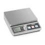 KERN FOB 500-1S báscula de precisión portátil, 500 g de capacidad, 0,1 g de legibilidad, plata