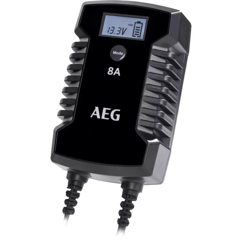 AEG LD8 10618 cargador de batería de coche 12V/24V 8A/4A automático