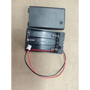 ALLNET 4duino portapilas 3x AAA con interruptor de encendido/apagado y conector JST de 2 pines (Ref. 727)