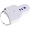 Kern MSW 200 cinta de medición de circunferencia y diámetro, 100-200 mm, acero inoxidable