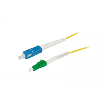 SYNERGY21 S215630V2 cable de parcheo de fibra óptica OS2 Simplex, LC/APC a SC, 9/125 µm, G.657.A2, 2 mm, 3 m