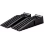 IWH Par de rampas de acceso de 3 toneladas, 155 mm de elevación, acero, antideslizante, anchura máx. de neumático 240 mm 020871