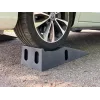 IWH Par de rampas de acceso de 3 toneladas, 155 mm de elevación, acero, antideslizante, anchura máx. de neumático 240 mm 020871