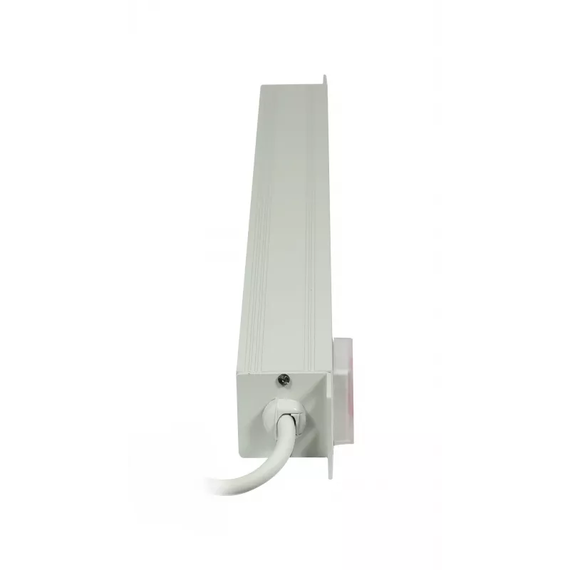 SYNERGY21 ALLNET Regleta de enchufes para rack de 19 pulgadas 9 tomas Schuko con interruptor, gris claro S215392V4