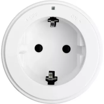 SYNERGY21 MODULRAIL Módulo de enchufe tipo F blanco (Schuko) 16A 250V S21-MR016