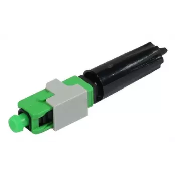 SYNERGY21 S215668 Conector de fibra óptica monomodo SC/APC instalable en campo para cable de 0,9mm