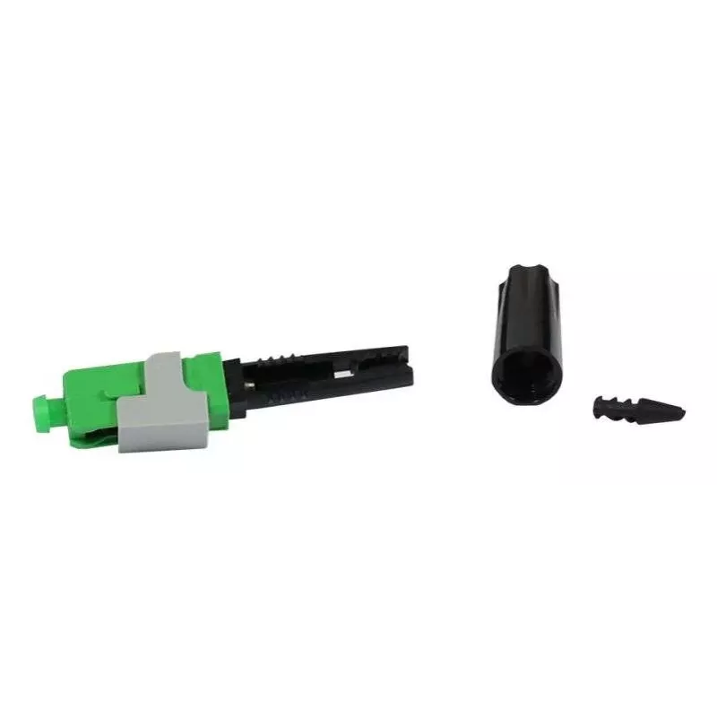SYNERGY21 S215668 Conector de fibra óptica monomodo SC/APC instalable en campo para cable de 0,9mm