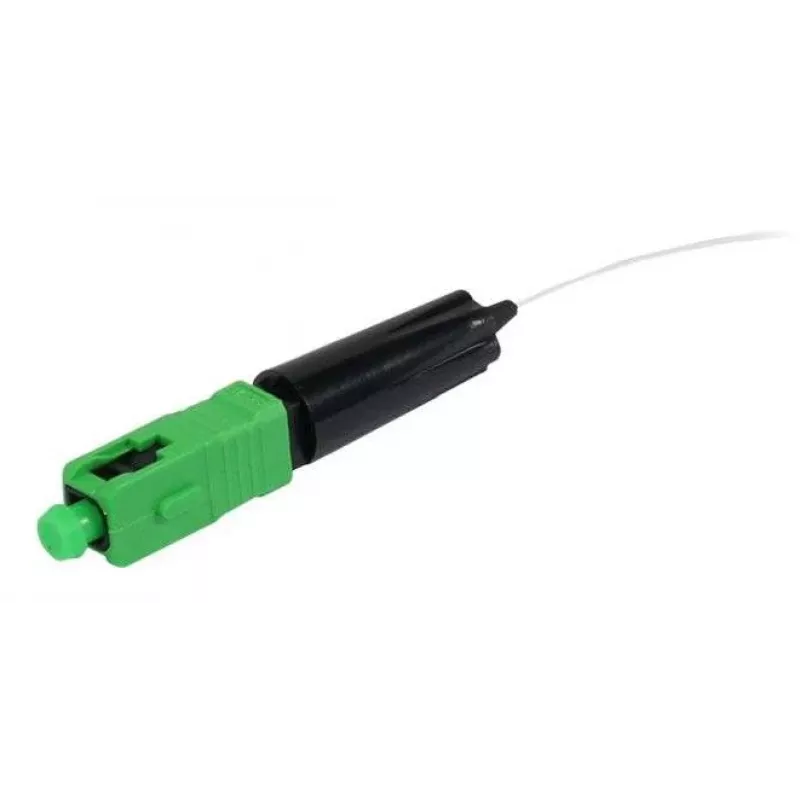 SYNERGY21 S215668 Conector de fibra óptica monomodo SC/APC instalable en campo para cable de 0,9mm