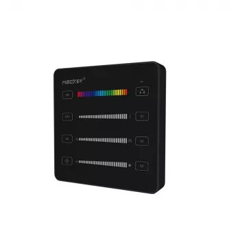 Miboxer controlador de panel inteligente Pixel LED RGB/RGBW/RGB+CCT negro (B6) B6 (negro)