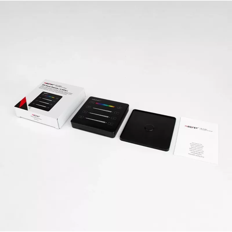 Miboxer controlador de panel inteligente Pixel LED RGB/RGBW/RGB+CCT negro (B6) B6 (negro)