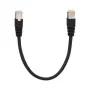 Rutenbeck cable de parcheo PK Cat.6A iso U 6 kV HF 1,0 m negro 23510210