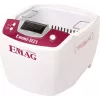 Emag limpiador ultrasónico con calefacción, tanque de 2 L, 160 x 90 x 50 mm, 80 W de potencia ultrasónica, control digital de tiempo y temperatura, carcasa de plástico