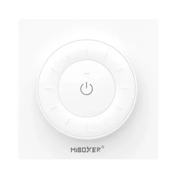 MiBoxer K3-W mando a distancia LED dual white 2,4GHz con rueda táctil giratoria