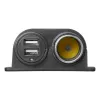 IWH toma de coche 12/24V con 2 puertos USB, 4,2A de salida total (019010)