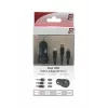 IWH Cargador de coche USB dual 3 en 1 12/24V 3,4A negro (19061)
