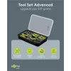 Goobay Advanced Juego de 49 herramientas de precisión para reparación de electrónica 77846