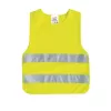 IWH 453502 Chaleco reflectante infantil EN 1150, amarillo fluorescente, cierre de velcro, unisex