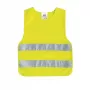 IWH 453502 Chaleco reflectante infantil EN 1150, amarillo fluorescente, cierre de velcro, unisex