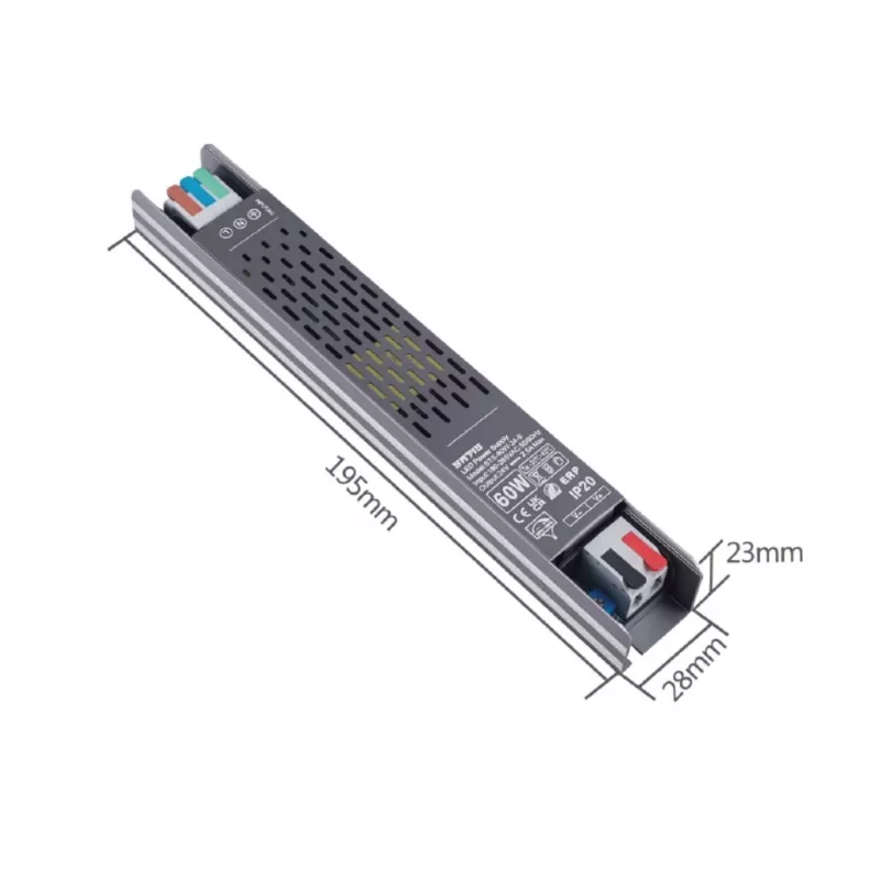 SYNERGY21 S21-LED-026124 Fuente de alimentación LED Slim Line 24V 60W