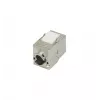 SYNERGY21 S216338V2 Jack Keystone CAT6A blindado, sin herramientas, Slim-line, RJ45, 500 MHz