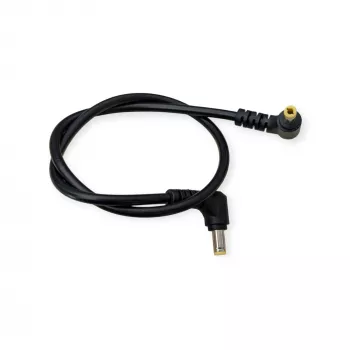 ALLNET cable alargador de alimentación DC 5,5mm x 2,5mm conector macho a conector hembra 0,49m negro ALL-Adapt-Ext5.5-2.5-490