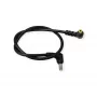 ALLNET cable alargador de alimentación DC 5,5mm x 2,5mm conector macho a conector hembra 0,49m negro ALL-Adapt-Ext5.5-2.5-490