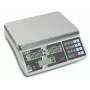 Kern CXB 30K2 balanza contadora, 30 kg x 2 g, plataforma de acero inoxidable, RS-232, batería