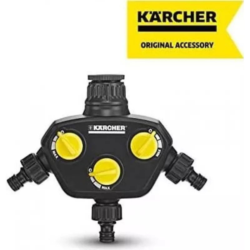 Kärcher 2.645-200.0 distribuidor de 3 vías 60 mm manguera de aspiración con válvula antirretorno