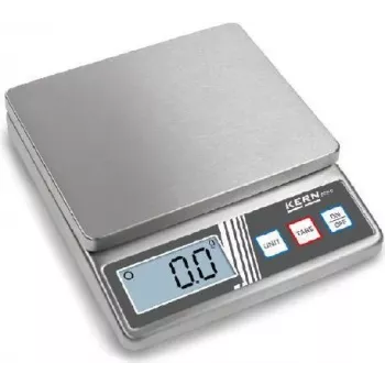 KERN FOB 5K1S balanza postal digital, 5 kg de capacidad, 1 g de legibilidad, plata
