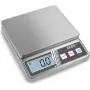 KERN FOB 5K1S balanza postal digital, 5 kg de capacidad, 1 g de legibilidad, plata