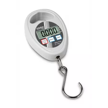 KERN HDB 5K5N balanza colgante digital, 5 kg de capacidad, 5 g de legibilidad