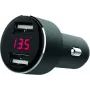 IWH cargador de coche dual USB con indicador de tensión 4,8A (019062)