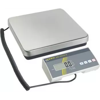 KERN EOB 35K10 balanza para paquetes 35 kg de capacidad, 10 g de legibilidad, plateada