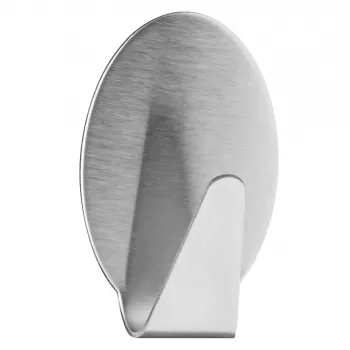 tesa Gancho permanente ovalado metal cromado 6 kg autoadhesivo 66611-00000-00