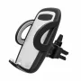 IWH 019260 soporte de smartphone giratorio 360° para rejilla de ventilación del coche, para smartphones de 53-95 mm, negro