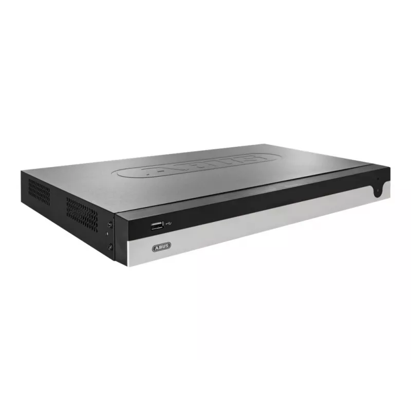ABUS NVR10010 grabador de vídeo en red de 5 canales, 8MP, H.265+, 1 SATA hasta 6TB, HDMI 4K, Gigabit LAN