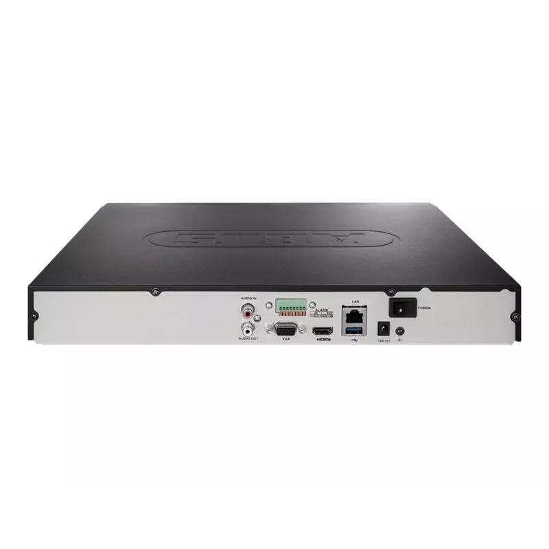 ABUS NVR10010 grabador de vídeo en red de 5 canales, 8MP, H.265+, 1 SATA hasta 6TB, HDMI 4K, Gigabit LAN