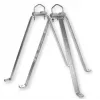 WEISS MHZ5060 Set de soporte de pared acero 50cm Blanco (39065)