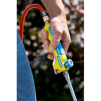 GLORIA 000296.0000 set de soplete de gas para soldadura y soldadura fuerte con manguera de 5 m, 1000 °C, DVGW/GS