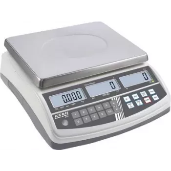 KERN CPB 6K0.1N Balanza contadora, 6 kg de capacidad, 0,1 g de legibilidad, batería