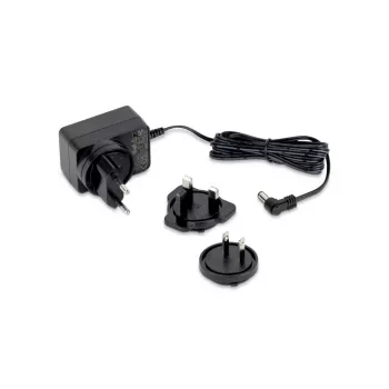 KERN & SOHN YKA-27 fuente de alimentación de enchufe 5,2V 1A con enchufes intercambiables (AUS, CH, EURO, UK, US)