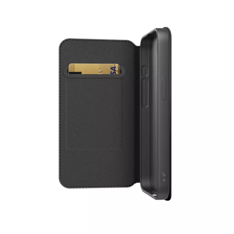 Black Rock Booklet Slim Folio funda para Apple iPhone 16e/17e, negro 00229688