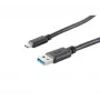 EXERTIS CONNECT Cable USB 3.1 Type-C a USB 3.0 Type-A, 1,8 m, negro 39910223